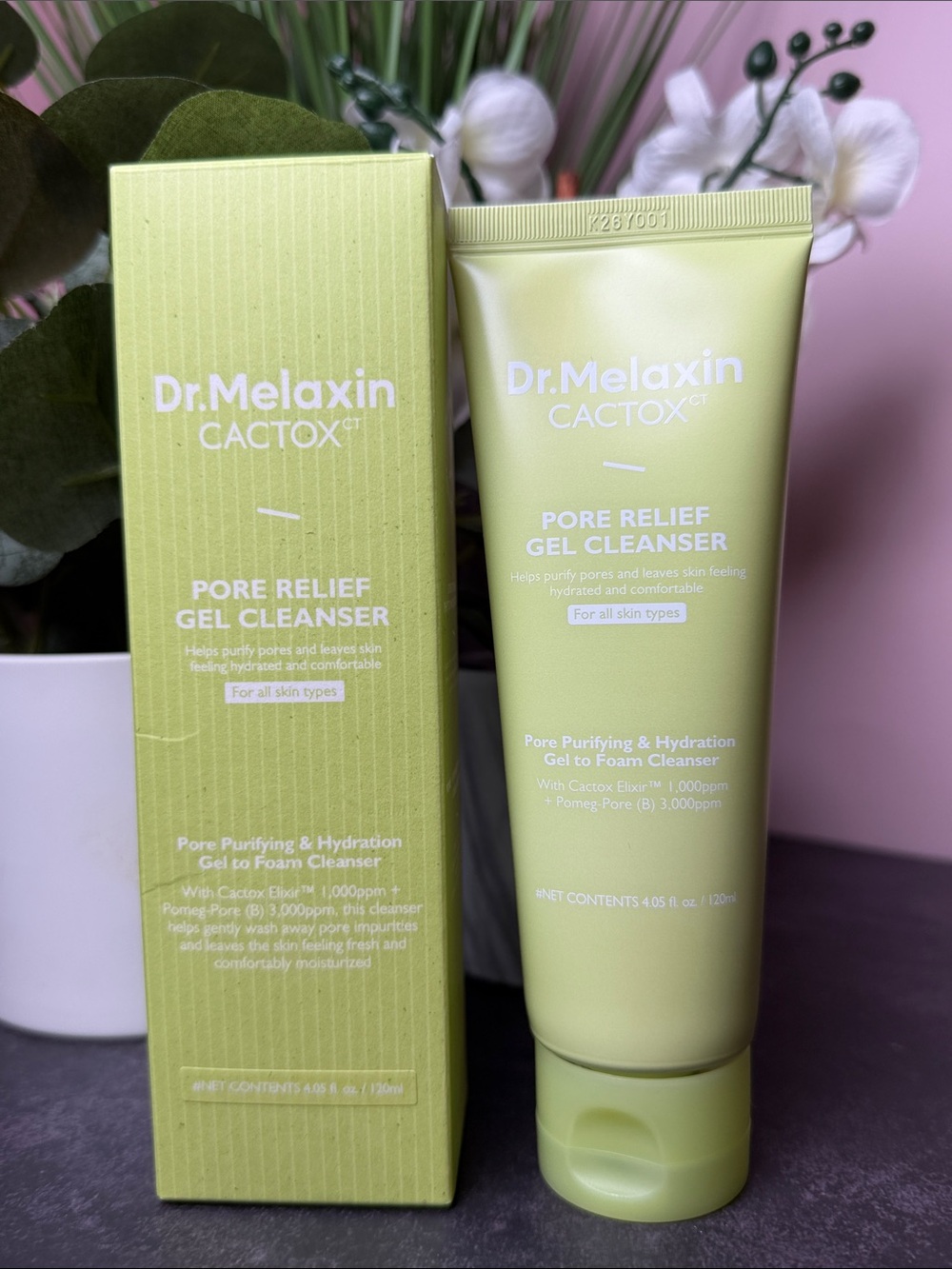 Dr. Melaxin Cactox Pore Relief Gel Cleanser - Light Green